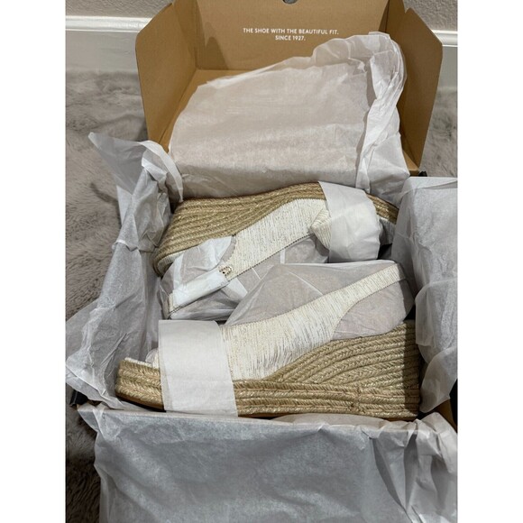 NIB Naturalizer Espadrille Wedge Sandals Berlin Comfort Heel Bettina Boho Sz 12 - Picture 8 of 13